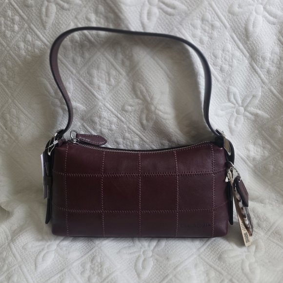 Coachtopia Small Slouchy Alter Ego In Merlot - Picture 3 of 8